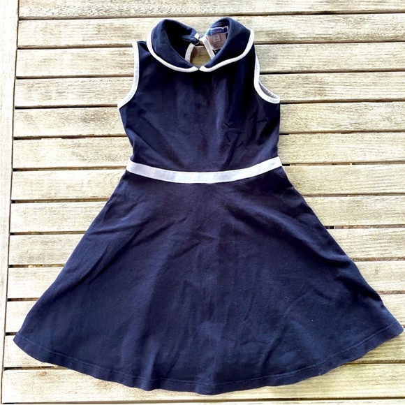 Jacadi Navy Dress - Size 4T EUC - Picture 2 of 8
